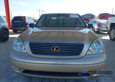 2002 Lexus Ls 430 from USA, damaged, VIN JTHBN30FX20076097